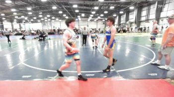154 lbs Rr Rnd 1 - Jayden Lang, TDWC Maniacs Grey - MS vs Bailey Pisarz, Hammers - MS