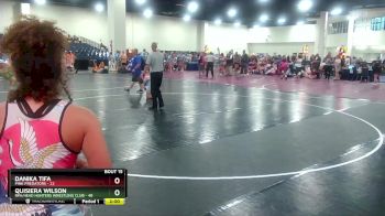 190 lbs Round 4 (8 Team) - Quisiera Wilson, RPA/Head Hunters Wrestling Club vs Danika Tifa, Pink Predators