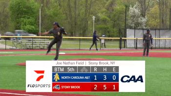 Replay: NC A&T vs Stony Brook - DH | Apr 28 @ 3 PM