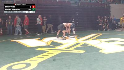 150 lbs Round Of 16 - Brody King, South Florence vs Samuel Parsons, Laurens