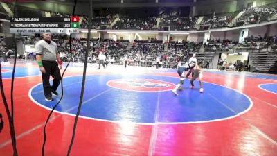106-3A Cons. Semi - Roman Stewart-Evans, Long County vs Alex DeLeon, Bainbridge