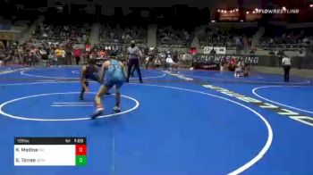 125 lbs Prelims - Kaleb Medina, Rio Rancho vs Severn Torres, Dethrone