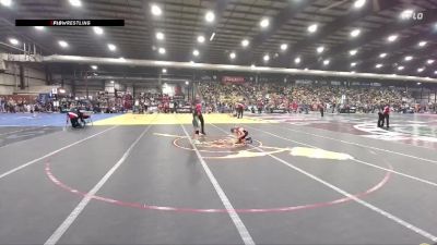 75 lbs Round 1 - Claire Geigle, Governor Wrestling vs Mychal Gendreau, Coyote Wrestling Club