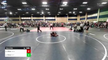 126 lbs Consi Of 128 #2 - Cole Biter, Broncos WC vs James Sina, South Kona WC