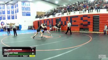 152 lbs Cons. Round 6 - Delaney Drummond, Nandua vs Margaret Page, Radford