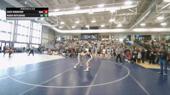 132 lbs Cons. Round 2 - Nash Rutledge, Ridgeline vs Jack Webster, Bountiful