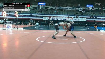 190 lbs Placement (16 Team) - Riley Vinyard, Culpeper County vs Kirill Zubrov, Deep Run
