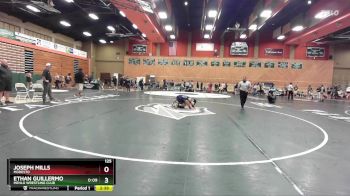 125 lbs Champ. Round 2 - Ethan Guillermo, Menlo Wrestling CLub vs Joseph Mills, Modesto