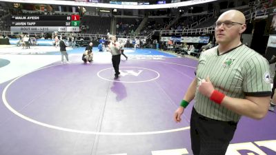 I-215 lbs Cons. Round 3 - Javen Taff, Sayville vs Malik Ayesh, New Dorp