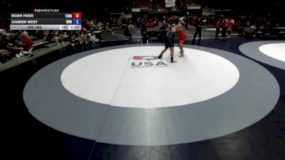 285 lbs Noah Huss, TCWA - Tri-Counties Wrestling Association vs Zander West, IEWA - Inland Empire Wrestling Association