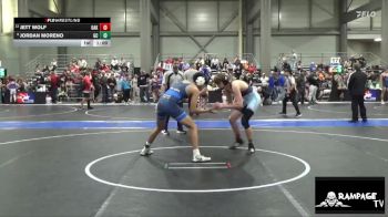 150 lbs Cons. Round 3 - Jordan Moreno, Garden City vs Jett Wolf, Oakley
