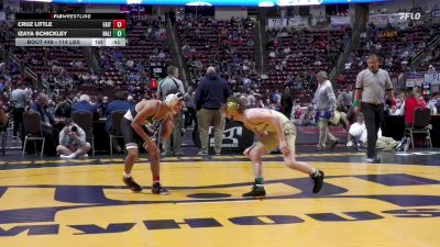 114 lbs 3rd Place - Cruz Little, Faith Christian vs Izaya Schickley, Halifax