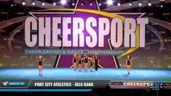 Port City Athletics - Giza Gang [2021 L1 Junior - D2 - Small - A Day 2] 2021 CHEERSPORT National Cheerleading Championship