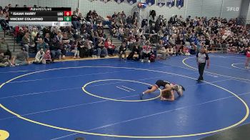 132 lbs Cons. Round 4 - Vincent Colantino, Eden vs Isaiah Harry, Lancaster