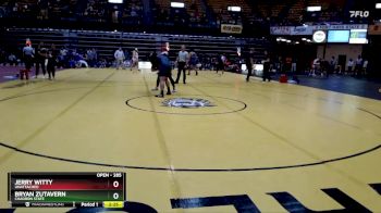 285 lbs Cons. Round 3 - Jerry Witty, Unattached vs Bryan Zutavern, Chadron State