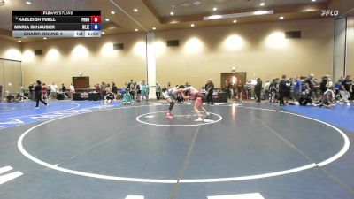 155 lbs Champ. Round 4 - Kaeleigh Tuell, Pennsylvania vs Maria Imhauser, New Jersey