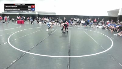 120 lbs Lincoln Swick, Wisconsin Red vs Bennett Ferraro, Pennsylvania Blue