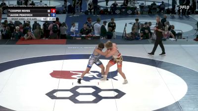 215 lbs Semis - Cooper Reves, Kansas vs Jaxon Penovich, Illinois