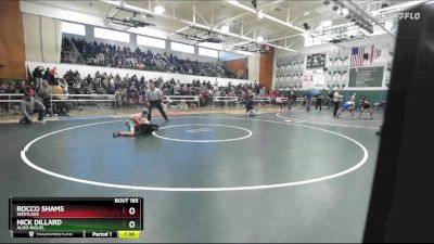 120 lbs Champ. Round 2 - Rocco Shams, Westlake vs Nick Dillard, Aliso Niguel