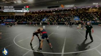 144 lbs Prelim - Devin Jacobs, Albert Lea Area vs Andrew Staab, Joliet (Catholic Academy)