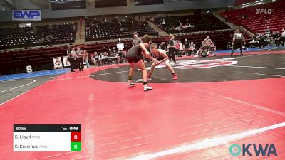 80 lbs 3rd Place - Camden Lloyd, Team Tulsa Wrestling Club vs Cayden Crawford, Pawhuska Elks Takedown