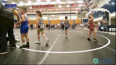 64 lbs Semifinal - Braylen Jones, Newcastle Youth Wrestling vs Dustin Hampton, Noble Takedown Club