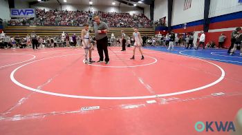 67-70 lbs Rr Rnd 5 - Asa Mccann, Collinsville Cardinal Youth Wrestling vs Maze Spruell, Tiger Trained Wrestling