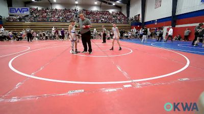 67-70 lbs Rr Rnd 5 - Asa Mccann, Collinsville Cardinal Youth Wrestling vs Maze Spruell, Tiger Trained Wrestling