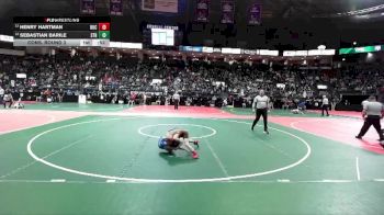58 lbs Cons. Round 3 - Henry Hartman, BUC2 vs Sebastian Barile, STR1