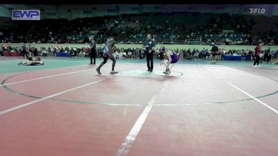 143 lbs Quarterfinal - Elijah Peterson, ANADARKO vs Anthony Cole, Lawton IKE