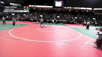 58 lbs Cons. Round 2 - Henry Mace, Unattached vs Henry Hartman, BUC2