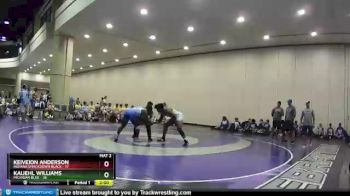 220 lbs Round 9 (10 Team) - Kaijehl Williams, Michigan Blue vs Keiveion Anderson, Indiana Smackdown Black