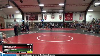 126 lbs Round 1 - Kaiden Dietzenbach, Notre Dame, Burlington vs Clay Wiegand, Mackinaw