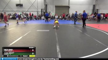 76 lbs Round 1 (4 Team) - Cash Bratt, Dynasty vs Nico Emili, Terps Xtreme