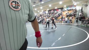 215 lbs Cons. Round 4 - Dustin Han, Lutheran/Orange vs Anthony Juarez, Palm Springs