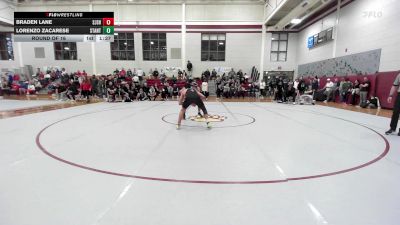 144 lbs Round Of 16 - Braden Lane, St. John's School vs Lorenzo Zacarese, St. Anthony's