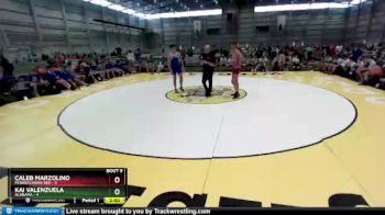 182 lbs 2nd Wrestleback (8 Team) - Caleb Marzolino, Pennsylvania Red vs Kai Valenzuela, Alabama