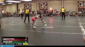 70 lbs Finals (8 Team) - Roman Davis, ACES Wrestling vs Grayson Rivera, Buxton