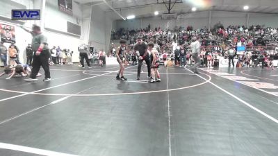 61 lbs Quarterfinal - Eli Remington, Skiatook Youth Wrestling vs Andrew Johnson, Pitbull Wrestling Academy