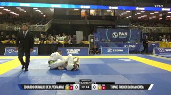 Thiago Robson Saboia Sousa vs Eduardo Carvalho De Oliveira Mac 2026 Pan Jiu Jitsu IBJJF Championship