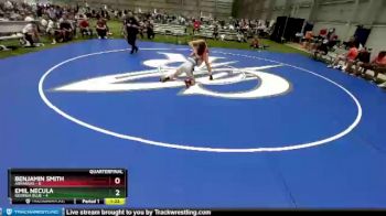 145 lbs Quarters & 1st Wb (16 Team) - Benjamin Smith, Arkansas vs Emil Necula, Georgia Blue