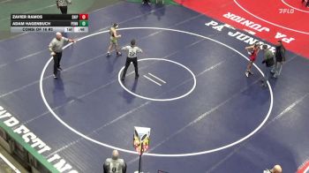 89 lbs Consi Of 16 #2 - Zavier Ramos, Shippensburg vs Adam Hagenbuch, Pennridge