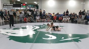 55 lbs Round Of 16 - Jack Pederson, MN vs Kolvin Sforza, OH