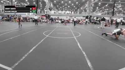 96 lbs Round 2 (10 Team) - Blaine Welsh, Ohio Gold vs Jimmy Smith, Dayton Bandits