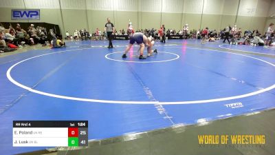 160 lbs Rr Rnd 4 - Eric Poland, Untouchables 12u Red vs Jack Lusk, Untouchables 12u Blue