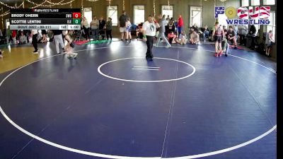 99-111 lbs Round 4 - Scottie Lentini, Elevate/Medina-OH vs Brody Ohern, Spartan Wrestling Club