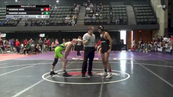 157 lbs Champ. Round 1 - Hassan Abdi, Evergreen State College vs Hunter Hobbs, Providence (Mont.)