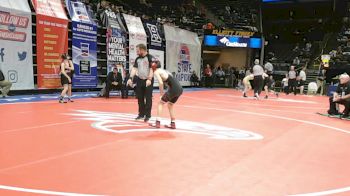 113 Class 3 lbs 5th Place Match - Brandon Gerhardt, Willard vs Nathan Donovan, Warrenton