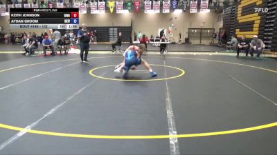 144 lbs Cons. Round 2 - Keith Johnson, Iowa vs Aydan Groom, Moyer Elite Wrestling