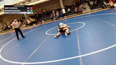 125 lbs Cons. Round 6 - Brandon Baustert, Southeast Community College vs Jimmy Swenson, Northern Oklahoma College-Tonkawa